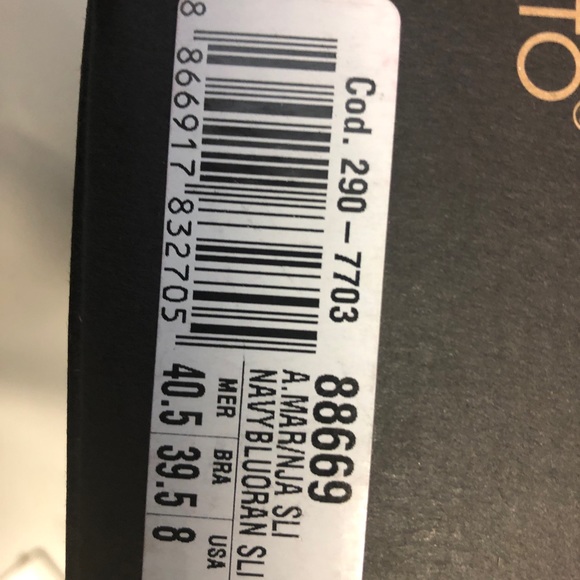 New Men’s Ferrato Sandals Size 8 NAVY BLUE SANDAL 2907703 - Picture 6 of 8